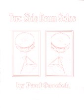 Sarcich Two Side Drum Solos Sheet Music Songbook