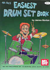 Mel Bay Easiest Drumset Book Sheet Music Songbook
