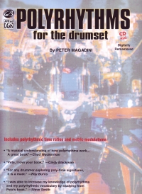 Polyrhythms For The Drumset Book Cd Sheet Music Songbook
