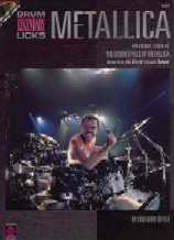 Metallica Legendary Licks Drums Book & Cd Sheet Music Songbook