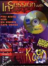 Korn In Session With Drum Edition Book & Cd Sheet Music Songbook