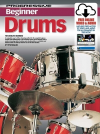 Progressive Beginner Drums Gelling + Online Sheet Music Songbook