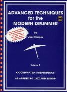 Advanced Techniques Modern Drummer Chapin + 2 Cds Sheet Music Songbook