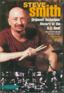 Steve Smith Drumset Technique/history U S Beat Dvd Sheet Music Songbook