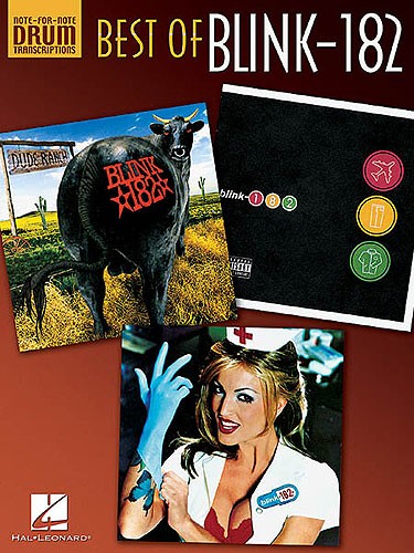 Blink 182 Best Of Drum Transcriptions Sheet Music Songbook