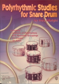 Polyrhythmic Studies Snare Drum Sheet Music Songbook