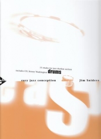 Easy Jazz Conception Drums Snidero Book Cd Sheet Music Songbook