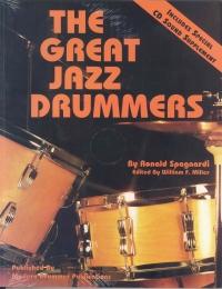 Great Jazz Drummers Spagnardi Sheet Music Songbook