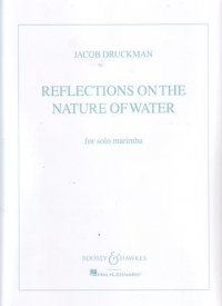 Druckman Reflections On The Nature Of Water Marimb Sheet Music Songbook