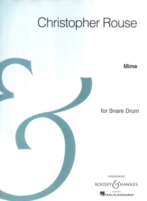 Rouse Mime For Snare Drum Sheet Music Songbook