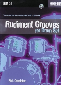 Rudiment Grooves For Drum Set Considine Book Cd Sheet Music Songbook