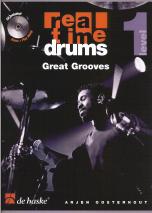 Real Time Drums Great Grooves Level 1 Sheet Music Songbook