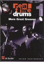 Real Time Drums More Great Grooves Level 1 Sheet Music Songbook