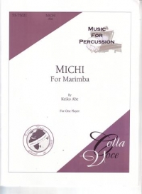 Abe Michi For Marimba Sheet Music Songbook