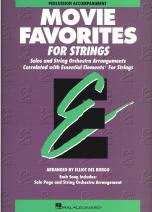 Movie Favourites Strings Borgo Percussion Accompan Sheet Music Songbook