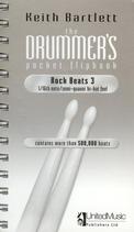 Drummers Pocket Flipbook Rock Beats 3 Bartlett Sheet Music Songbook