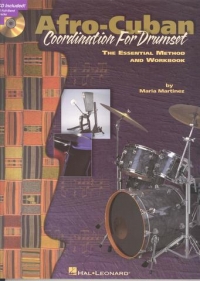 Afro Cuban Coordination For Drumset Book Cd Sheet Music Songbook