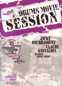 Drums Movie Session Vol 1 Bourbasquet Gastaldin Sheet Music Songbook