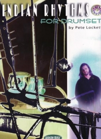 Indian Rhythms For Drumset Lockett Book Cd Sheet Music Songbook