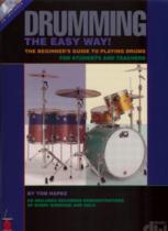 Drumming The Easy Way Hapke Book / Audio Sheet Music Songbook