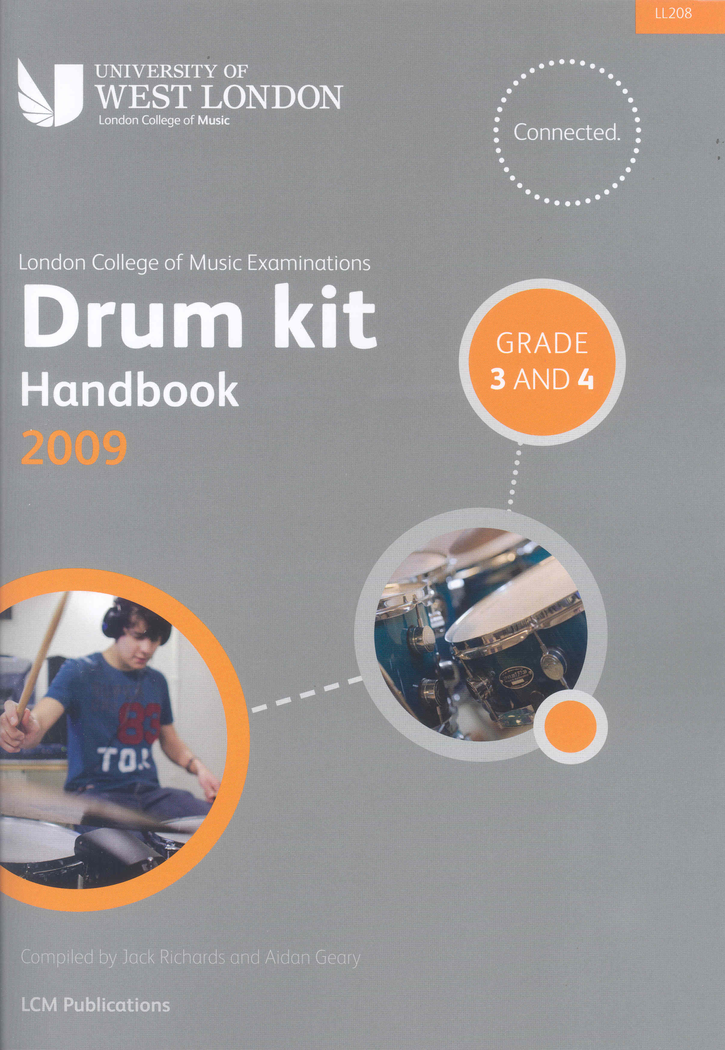 LCM           Drum            Kit            Handbook            Grades            3            &            4            Book            &           CD    CD        Sheet Music Songbook