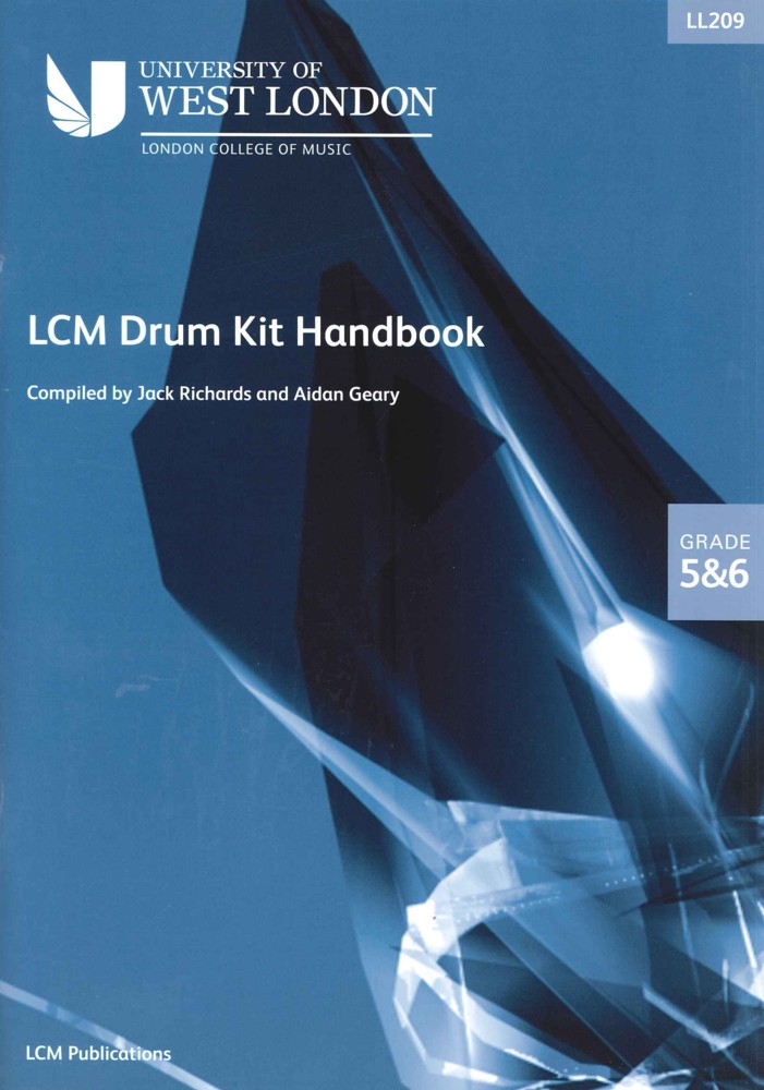 LCM           Drum            Kit            Handbook            Grades            5            &            6            Book            &           CD    CD        Sheet Music Songbook
