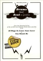 Drums Beat-o-pedia Drum Chart Book Sheet Music Songbook