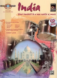 Drum Atlas India Jain Book & Cd Sheet Music Songbook