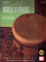 Spirit Of World Drumming Stewart Book & Dvd Sheet Music Songbook