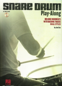 Snare Drum Play Along Melodic Rudiments Book & Cd Sheet Music Songbook