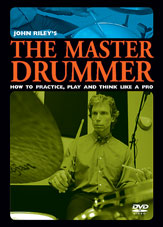 Master Drummer Riley Dvd Sheet Music Songbook