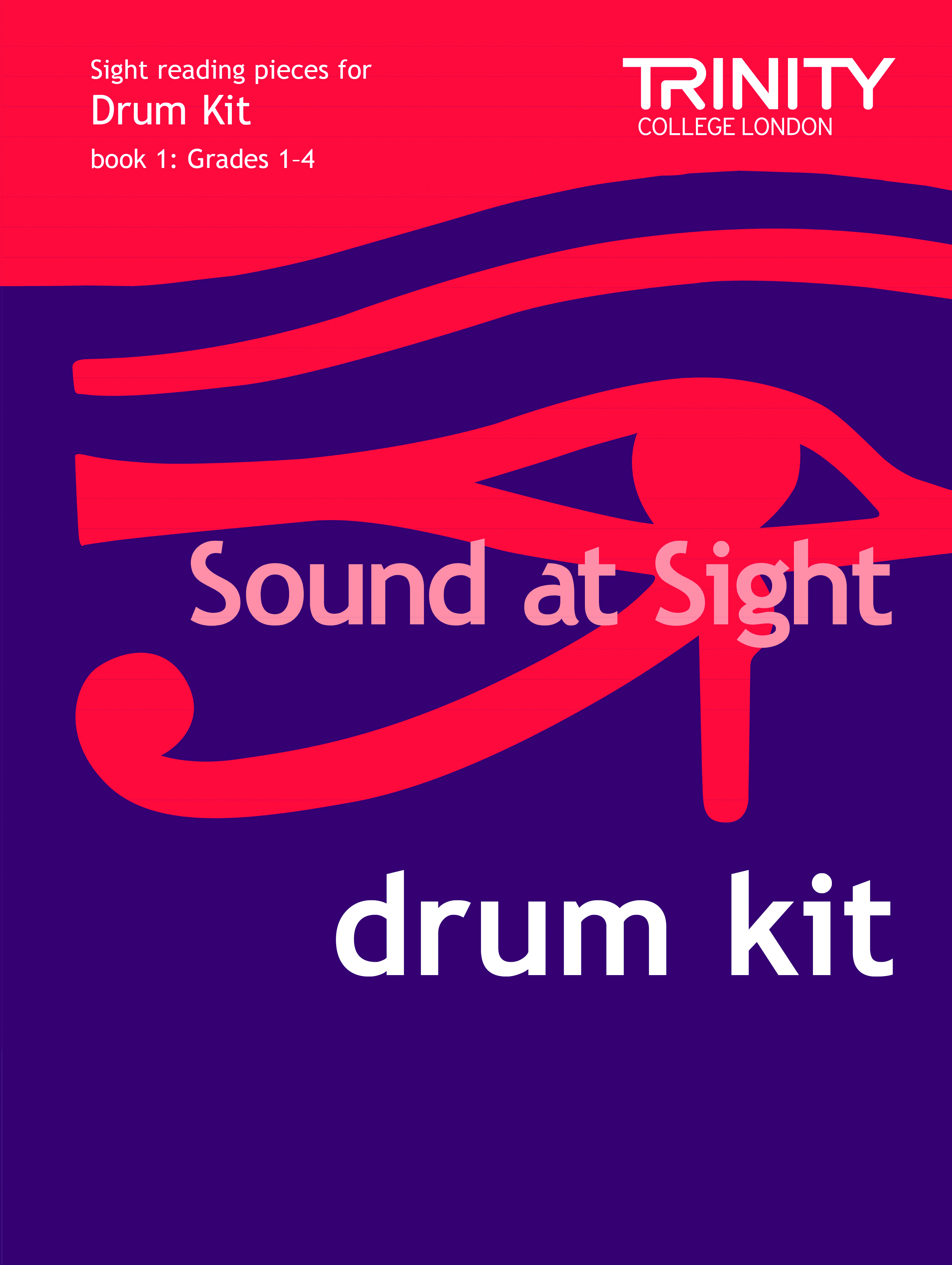 Trinity Drum Kit Sound At Sight Gr 1-4 Sheet Music Songbook