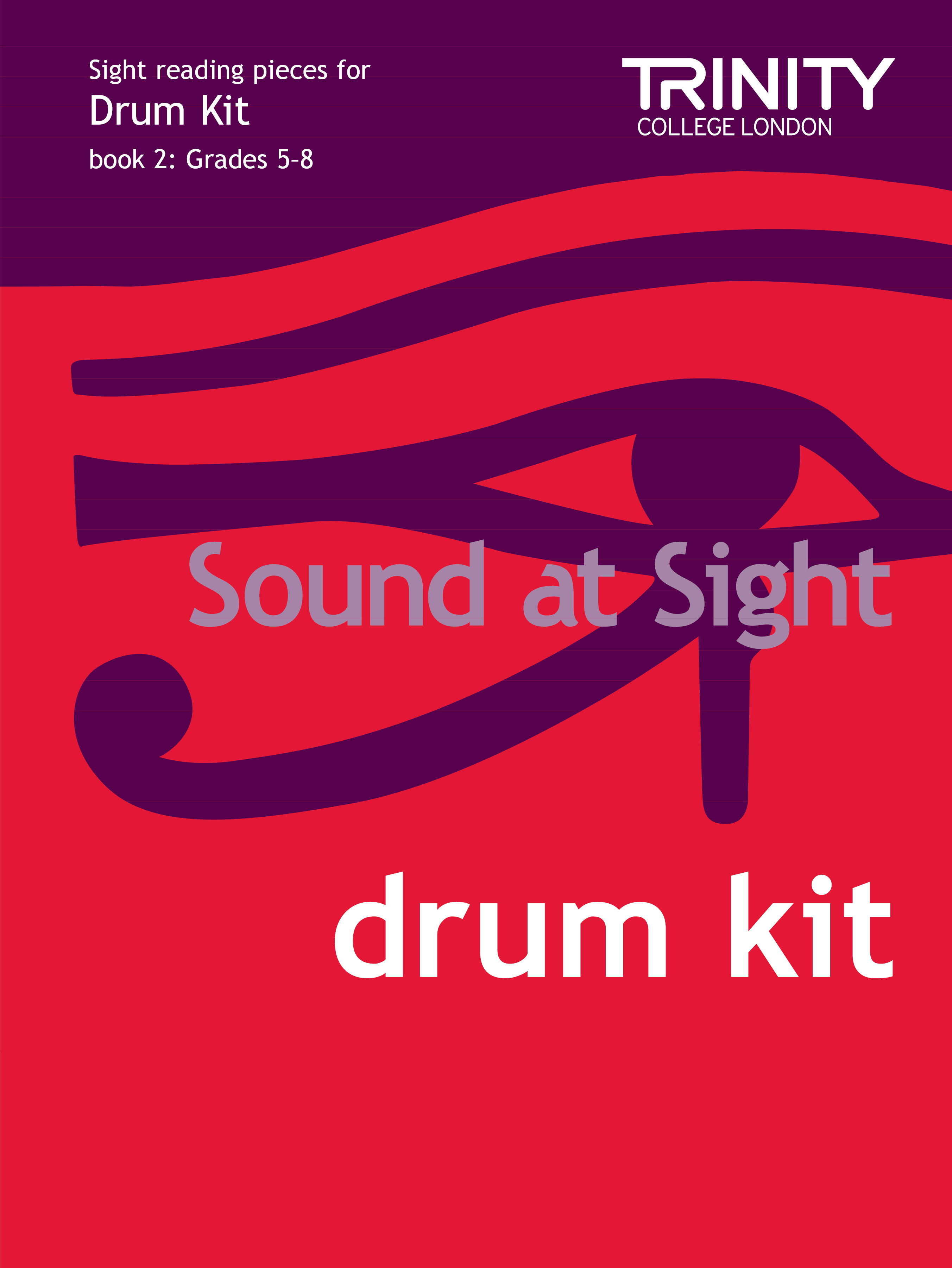 Trinity Drum Kit Sound At Sight Gr 5-8 Sheet Music Songbook