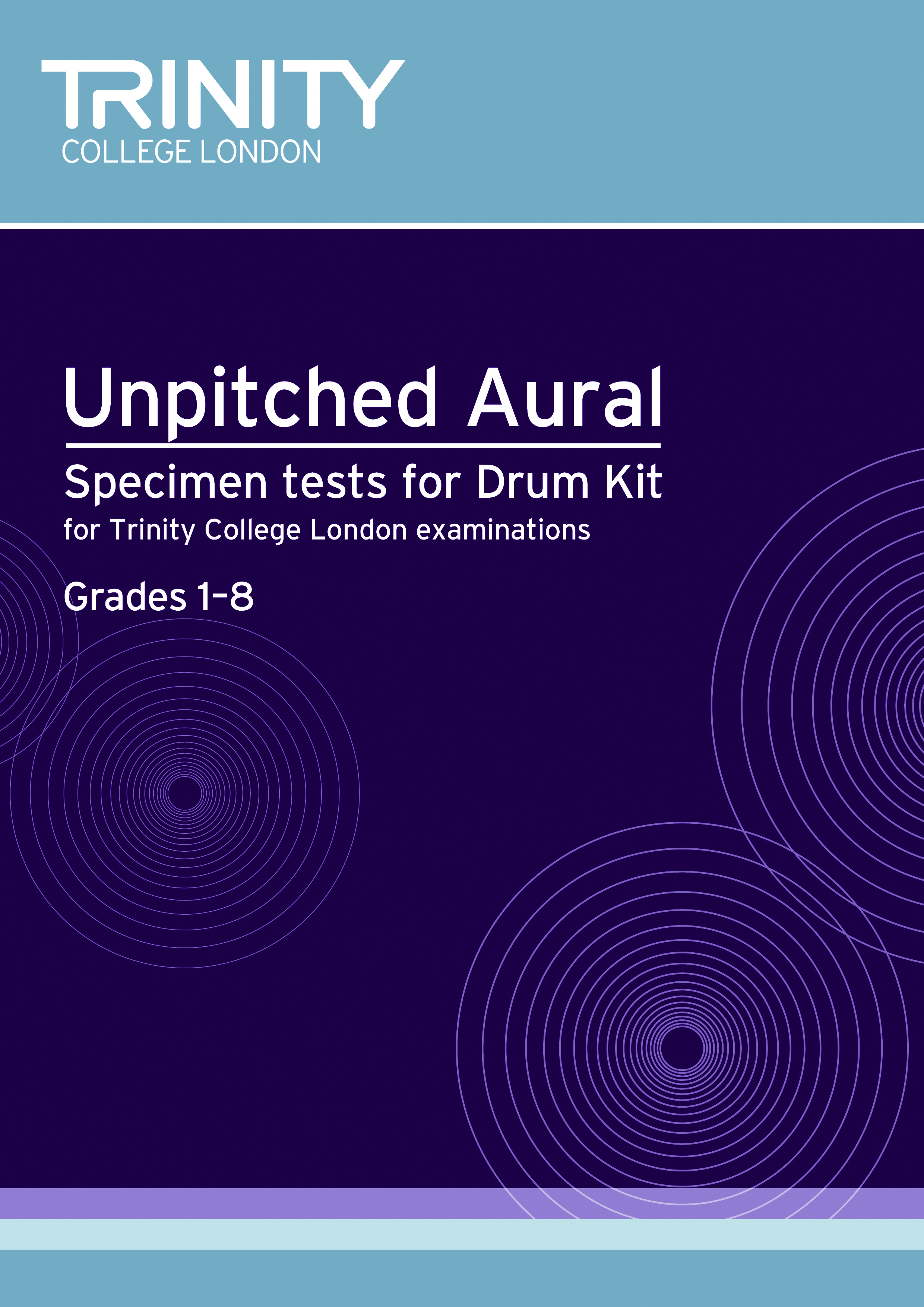 Trinity Unpitched Sample Aural Test Drum Kit Sheet Music Songbook