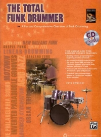 Total Funk Drummer Sweeney Book & Cd Sheet Music Songbook