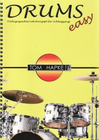 Drums Easy Hapke German Language Edition Sheet Music Songbook