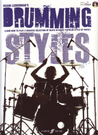 Drumming Styles Lederman Book & Cd Sheet Music Songbook