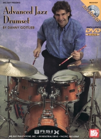 Advanced Jazz Drumset Dvd/chart Set Danny Gottlieb Sheet Music Songbook