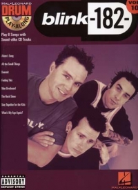 Drum Play Along 10 Blink 182 Book & Cd Sheet Music Songbook