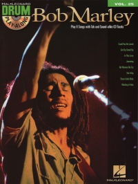 Drum Play Along 25 Bob Marley Book & Cd Sheet Music Songbook
