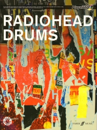 Radiohead Drums Authentic Playalong Book & Cd Sheet Music Songbook