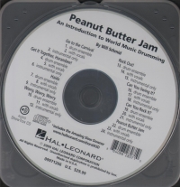 Peanut Butter Jam World Music Drumming Cd Only Sheet Music Songbook