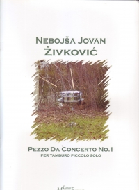 Pezzo Da Concerto No. 1 Zivkovic Nebojsa Jovan Sheet Music Songbook
