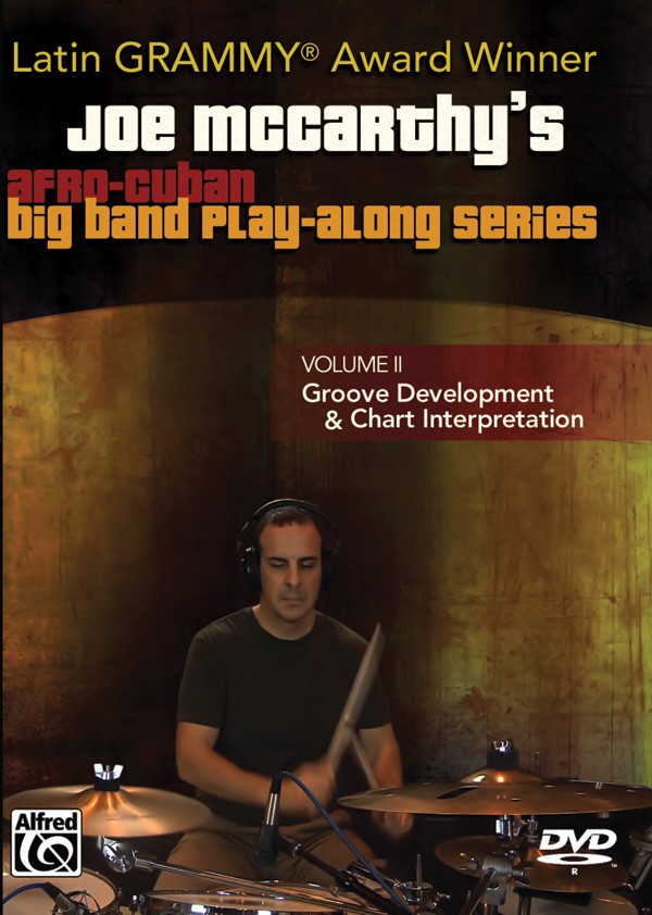 Afro-cuban Big Band Play Along Vol Ii Mccarthy Dvd Sheet Music Songbook