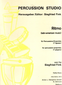 Fink Ritmo 7 Percussion Score Sheet Music Songbook