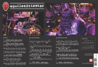 Aquiles Priester Wall Chart Drums Sheet Music Songbook