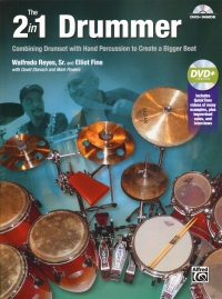 2 In 1 Drummer Reyes & Fine Book + Dvd Sheet Music Songbook