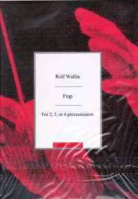 Wallin Frap Percussion Sheet Music Songbook