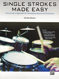 Single Strokes Made Easy Burns Drums Sheet Music Songbook
