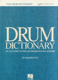 Hal Leonard Drum Dictionary Sheet Music Songbook